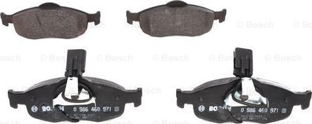 BOSCH 0 986 460 971 - Гальмівні колодки, дискові гальма autozip.com.ua