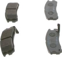 BOSCH 0 986 461 145 - Гальмівні колодки, дискові гальма autozip.com.ua