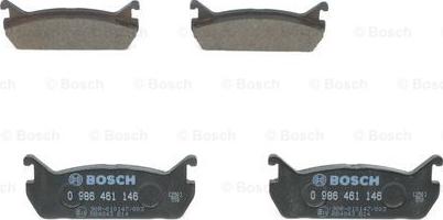 BOSCH 0 986 461 146 - Гальмівні колодки, дискові гальма autozip.com.ua
