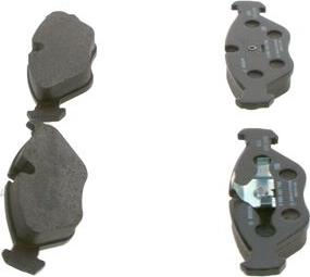 BOSCH 0 986 461 766 - Гальмівні колодки, дискові гальма autozip.com.ua