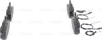 BOSCH 0 986 461 763 - Гальмівні колодки, дискові гальма autozip.com.ua