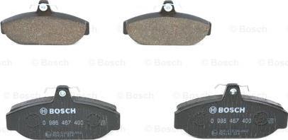 BOSCH 0 986 467 400 - Гальмівні колодки, дискові гальма autozip.com.ua