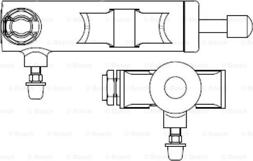 BOSCH 0 986 486 597 - Робочий циліндр, система зчеплення autozip.com.ua