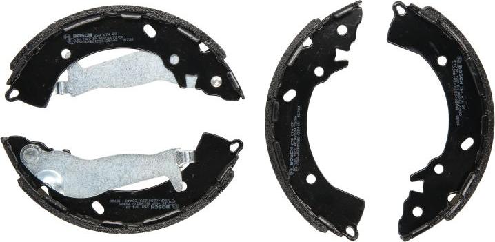 BOSCH 0 986 487 954 - Комплект гальм, барабанний механізм autozip.com.ua