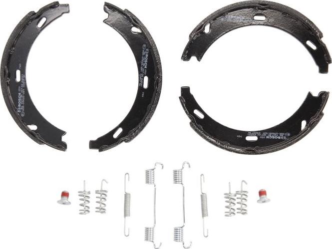BOSCH 0 986 487 582 - Комплект гальм, ручник, парковка autozip.com.ua