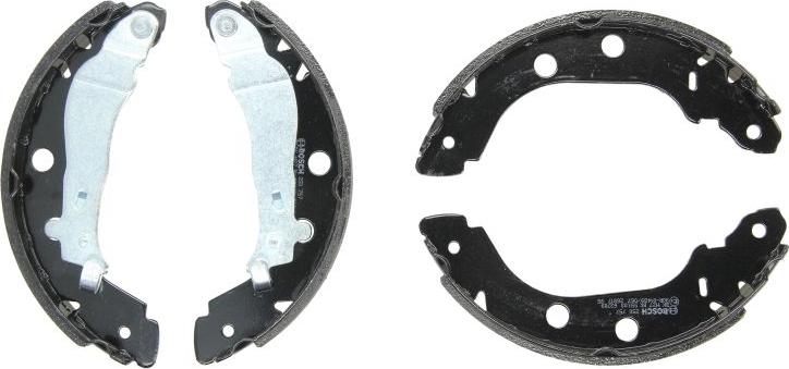 BOSCH 0 986 487 699 - Комплект гальм, барабанний механізм autozip.com.ua
