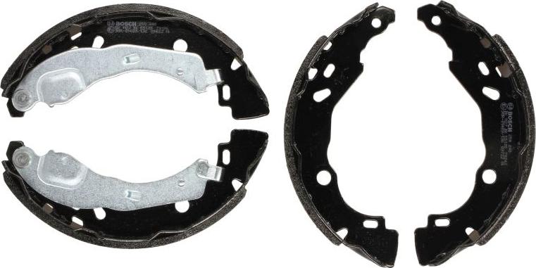 BOSCH 0 986 487 627 - Комплект гальм, барабанний механізм autozip.com.ua
