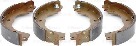 BOSCH 0 986 487 799 - Комплект гальм, барабанний механізм autozip.com.ua