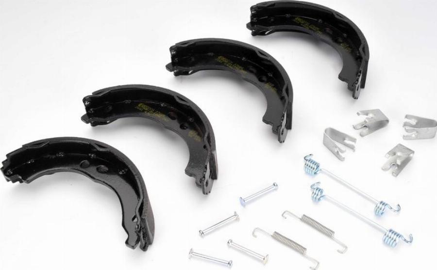 BOSCH 0 986 487 726 - Комплект гальм, ручник, парковка autozip.com.ua