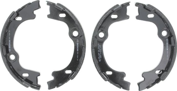 BOSCH 0 986 487 777 - Комплект гальм, ручник, парковка autozip.com.ua