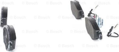 BOSCH 0 986 424 455 - Гальмівні колодки, дискові гальма autozip.com.ua