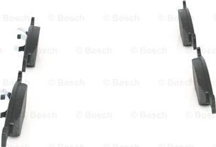 BOSCH 0 986 424 458 - Комплект гальмівних колодок з 4 шт. дисків autozip.com.ua