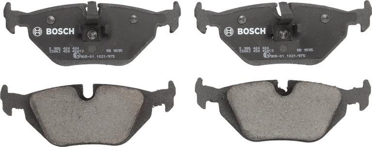 BOSCH 0 986 424 484 - Гальмівні колодки, дискові гальма autozip.com.ua