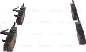 BOSCH 0 986 424 485 - Гальмівні колодки, дискові гальма autozip.com.ua