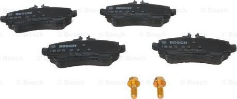 BOSCH 0 986 424 470 - Гальмівні колодки, дискові гальма autozip.com.ua