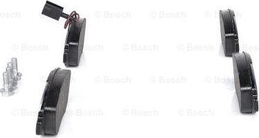 BOSCH 0 986 424 595 - Гальмівні колодки, дискові гальма autozip.com.ua