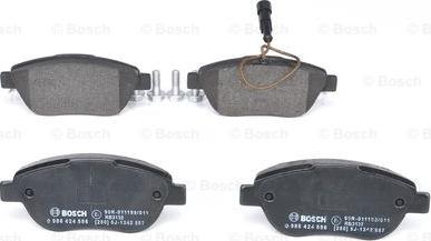 BOSCH 0 986 424 596 - Колодка гальм. диск. FIAT LINEA. BRAVO передн. вир-во Bosch autozip.com.ua