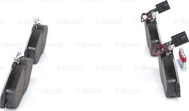 BOSCH 0 986 424 556 - Гальмівні колодки, дискові гальма autozip.com.ua