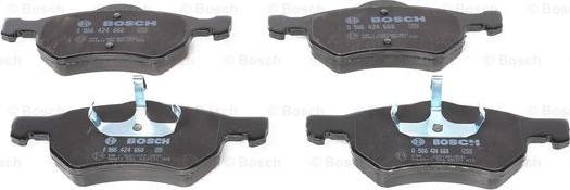 BOSCH 0 986 424 668 - Колодка гальм. диск. CHRYSLER. DODGE передн. вир-во Bosch autozip.com.ua