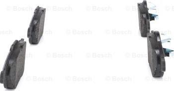 BOSCH 0 986 424 616 - Комплект гальмівних колодок  - дискові autozip.com.ua