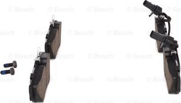 BOSCH 0 986 424 672 - Гальмівні колодки, дискові гальма autozip.com.ua