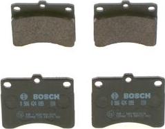 BOSCH 0 986 424 099 - Гальмівні колодки, дискові гальма autozip.com.ua