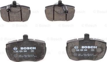 BOSCH 0 986 424 044 - Гальмівні колодки, дискові гальма autozip.com.ua