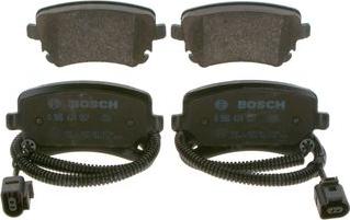 BOSCH 0 986 424 057 - Гальмівні колодки, дискові гальма autozip.com.ua