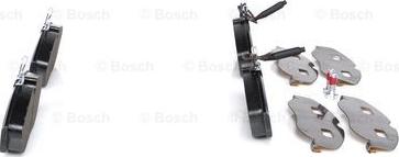 BOSCH 0 986 424 030 - Гальмівні колодки, дискові гальма autozip.com.ua