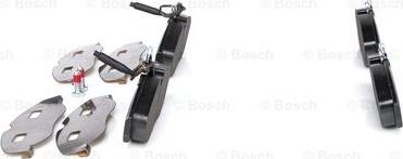 BOSCH 0 986 424 030 - Гальмівні колодки, дискові гальма autozip.com.ua