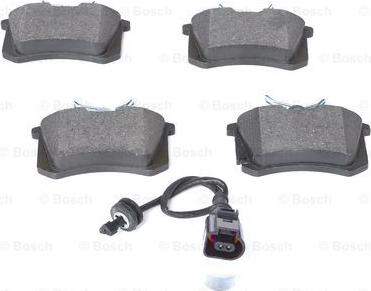 BOSCH 0 986 424 813 - Гальмівні колодки, дискові гальма autozip.com.ua
