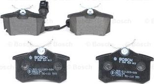 BOSCH 0 986 424 813 - Гальмівні колодки, дискові гальма autozip.com.ua
