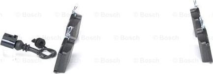 BOSCH 0 986 424 813 - Гальмівні колодки, дискові гальма autozip.com.ua