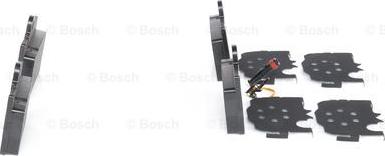 BOSCH 0 986 424 830 - Гальмівні колодки, дискові гальма autozip.com.ua