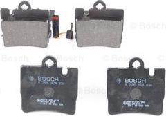 BOSCH 0 986 424 830 - Гальмівні колодки, дискові гальма autozip.com.ua