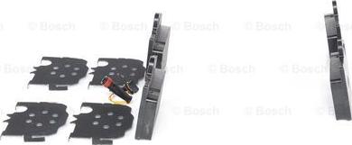 BOSCH 0 986 424 830 - Гальмівні колодки, дискові гальма autozip.com.ua