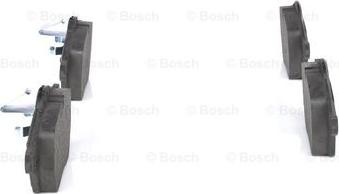 BOSCH 0 986 424 360 - Гальмівні колодки, дискові гальма autozip.com.ua