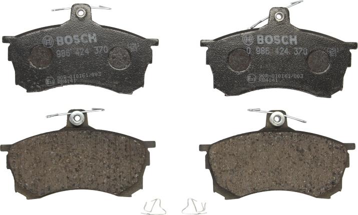 BOSCH 0 986 424 370 - Гальмівні колодки, дискові гальма autozip.com.ua