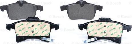 BOSCH 0 986 424 707 - Колодка торм. диск. OPEL ASTRA H передн. пр-во Bosch autozip.com.ua