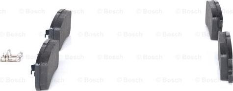 BOSCH 0 986 424 717 - Колодка торм. диск. MITSUBISHI GRANDIS. PAJERO II V2_W. V4_W задн. пр-во Bosch autozip.com.ua
