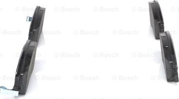 BOSCH 0 986 424 729 - Гальмівні колодки, дискові гальма autozip.com.ua