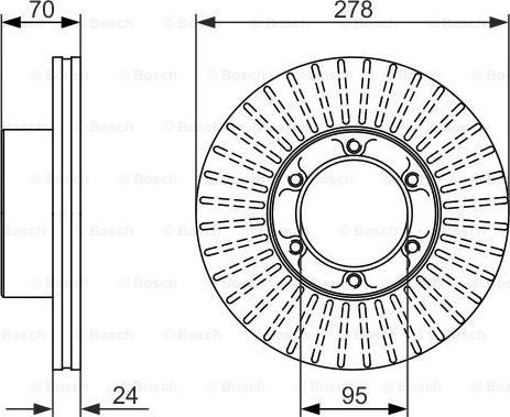 HELLA 8DD 355 101-031 - Гальмівний диск autozip.com.ua