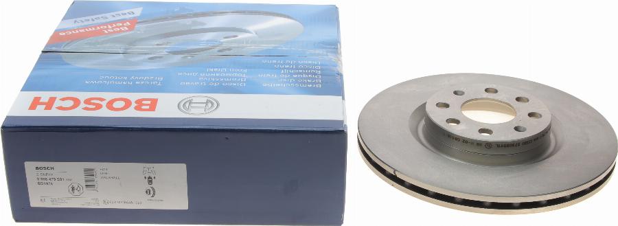 BOSCH 0 986 479 S91 - Гальмівний диск autozip.com.ua