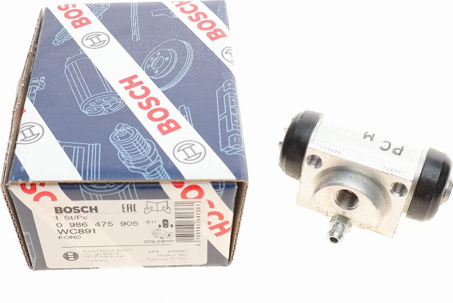 BOSCH 0 986 475 905 - Колісний гальмівний циліндр autozip.com.ua