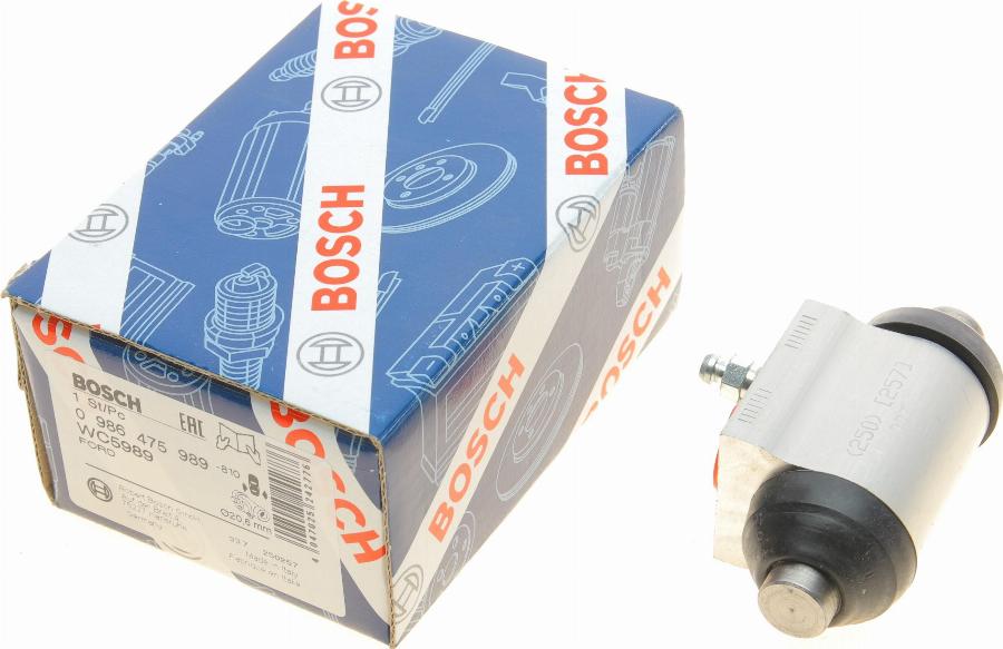 BOSCH 0 986 475 989 - Колісний гальмівний циліндр autozip.com.ua