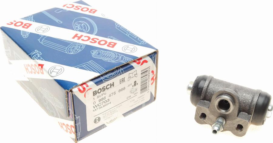 BOSCH 0 986 475 668 - Колісний гальмівний циліндр autozip.com.ua