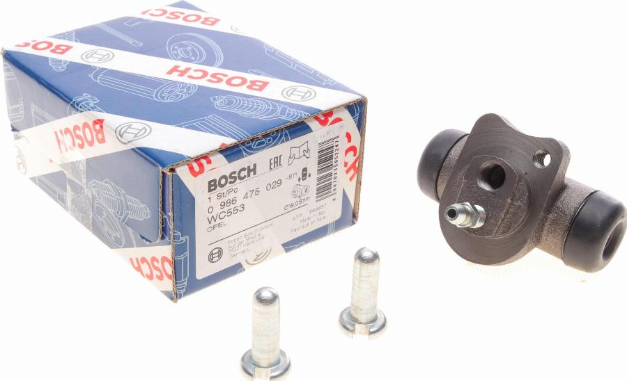 BOSCH 0 986 475 029 - Колісний гальмівний циліндр autozip.com.ua