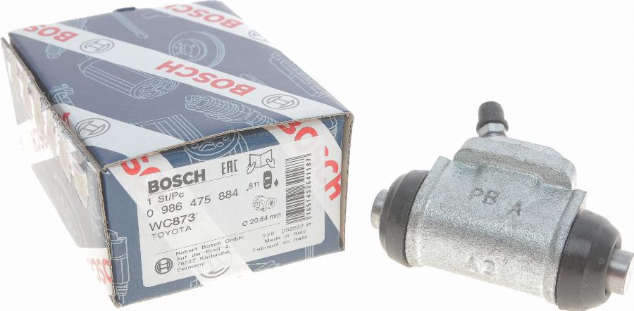 BOSCH 0 986 475 884 - Колісний гальмівний циліндр autozip.com.ua