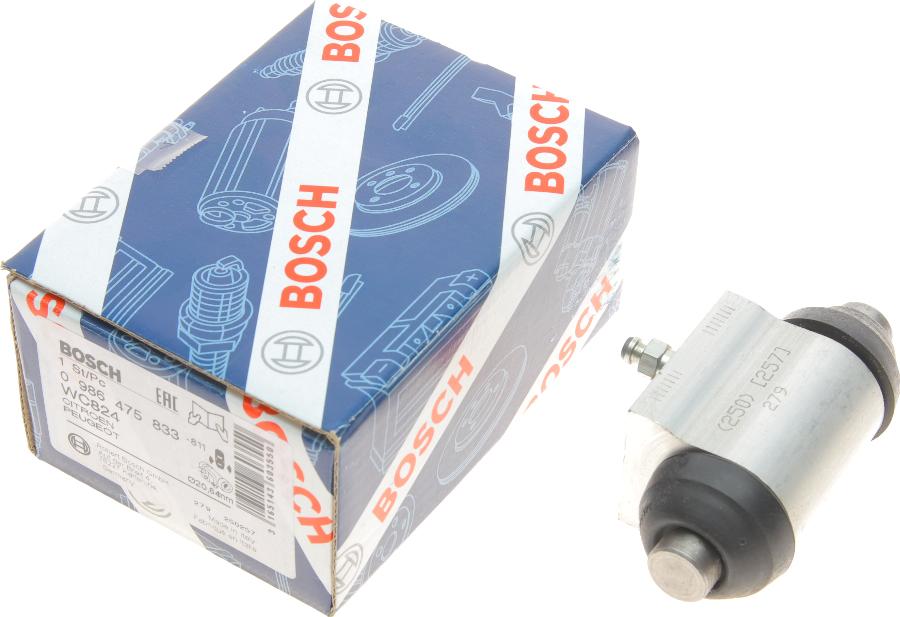 BOSCH 0 986 475 833 - Колісний гальмівний циліндр autozip.com.ua