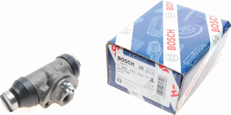 BOSCH 0 986 475 744 - Колісний гальмівний циліндр autozip.com.ua